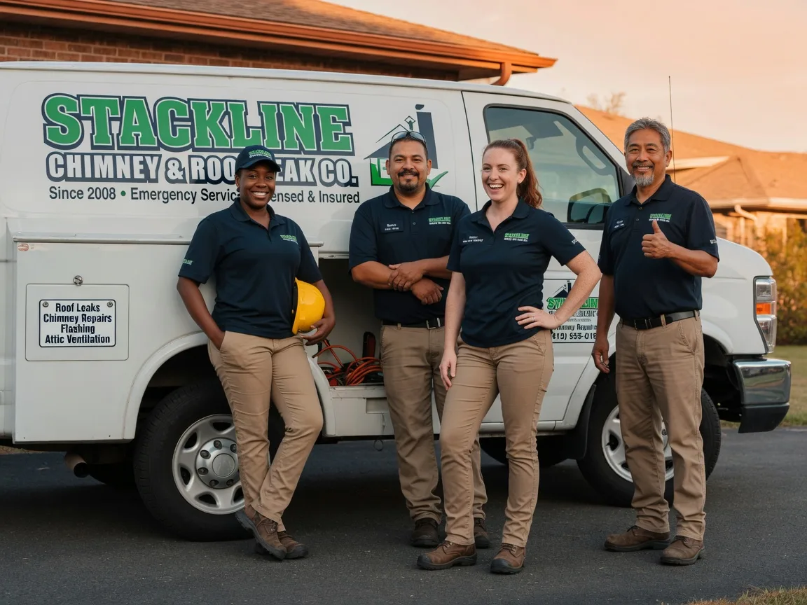 Chimney flashing repair company in Summit, SD